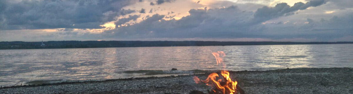 Ammersee Lagerfeuer